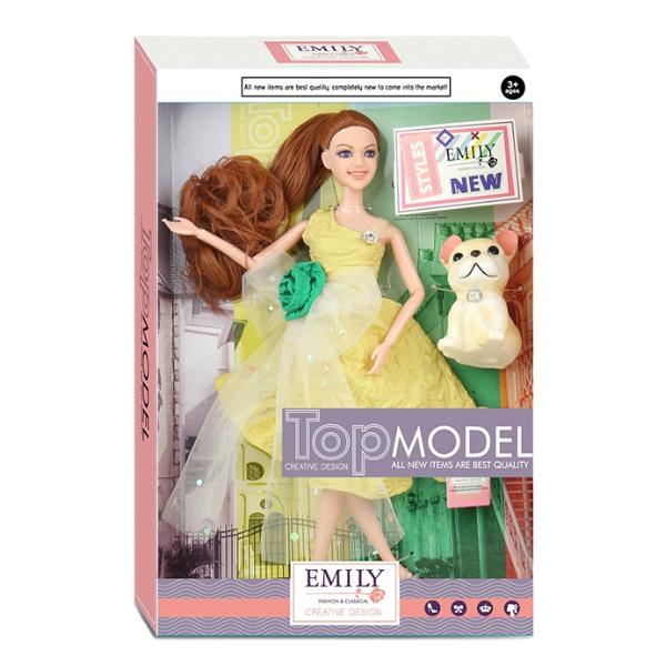 Кукла Эмили "Top Model" с питомцем и аксессуарами