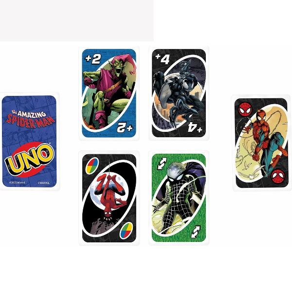Карточная игра UNO "Человек-Паук"