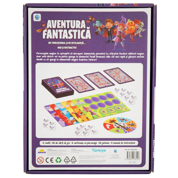 Joc de societate ”Aventura Fantastică”, (ro)