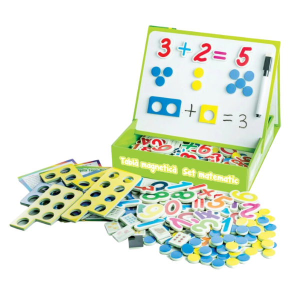 Joc educativ "Set matematic cu tablă pentru scris", (ro), Smile Games