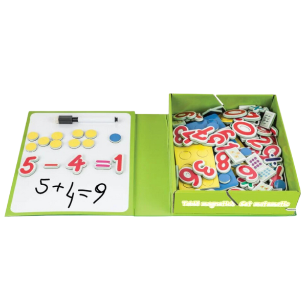 Joc educativ "Set matematic cu tablă pentru scris", (ro), Smile Games