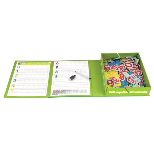 Joc educativ "Set matematic cu tablă pentru scris", (ro), Smile Games
