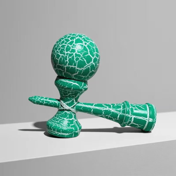 Joc de îndemânare Kendama, 18 x 6 x 7 cm, 8 modele
