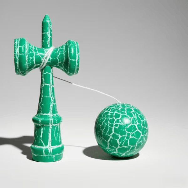 Joc de îndemânare Kendama, 18 x 6 x 7 cm, 8 modele