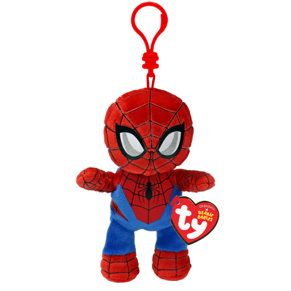 Cumpara  Figurine - Breloc - Spider-Man 12 cm (Beanie Babies Clip..