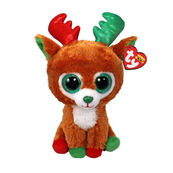 Renul maro Tinseltoes 15 cm (Beanie Boos)