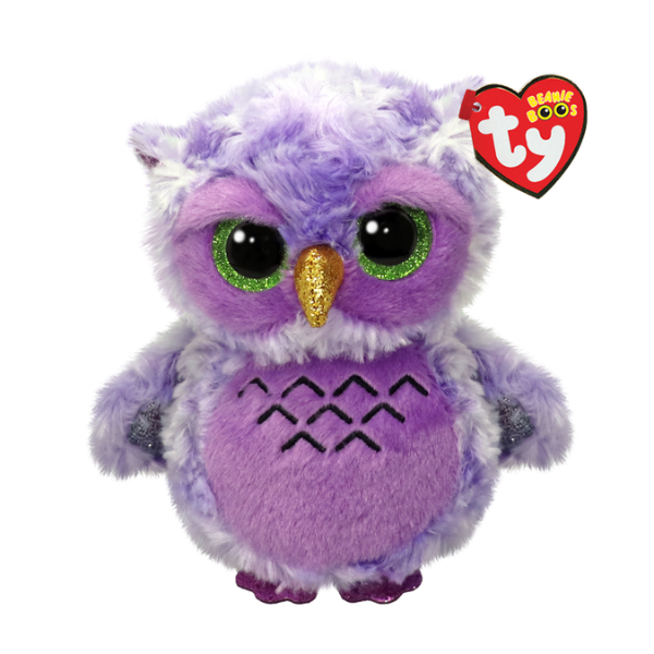 Bufnița violetă Owlivia 15 cm (Beanie Boos)
