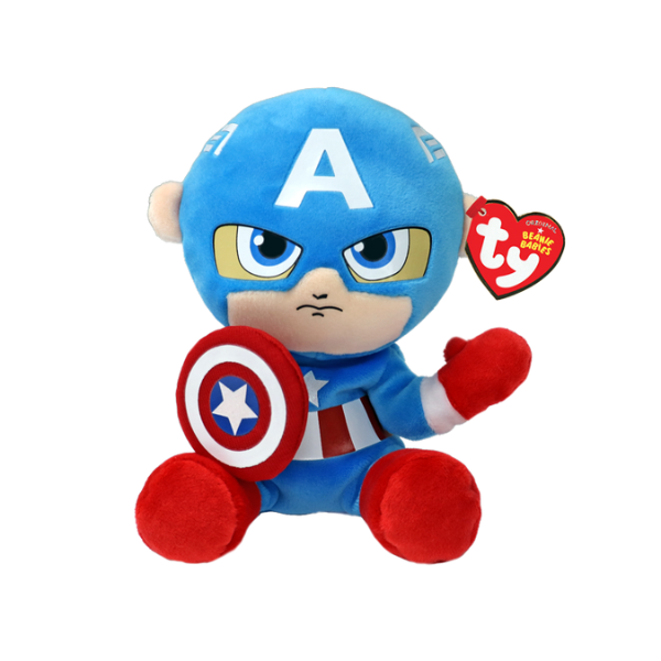 Căpitan America 15/20 cm (Beanie Babies)