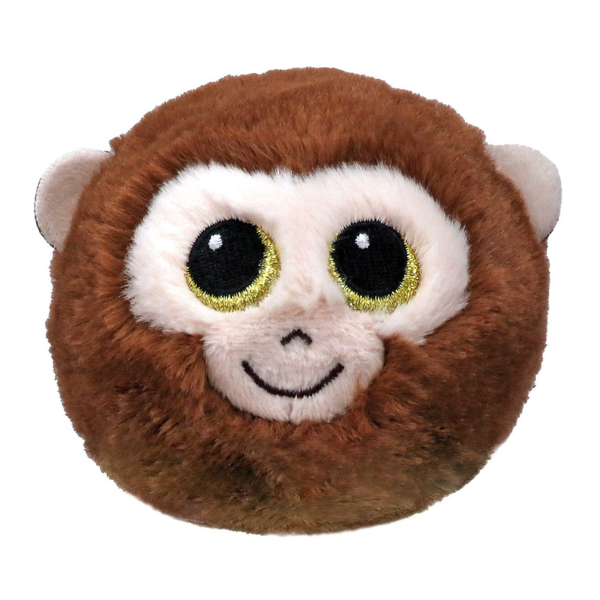 Minge de pluș - Maimuțica BANANA 10 cm (Beanie Bouncers)