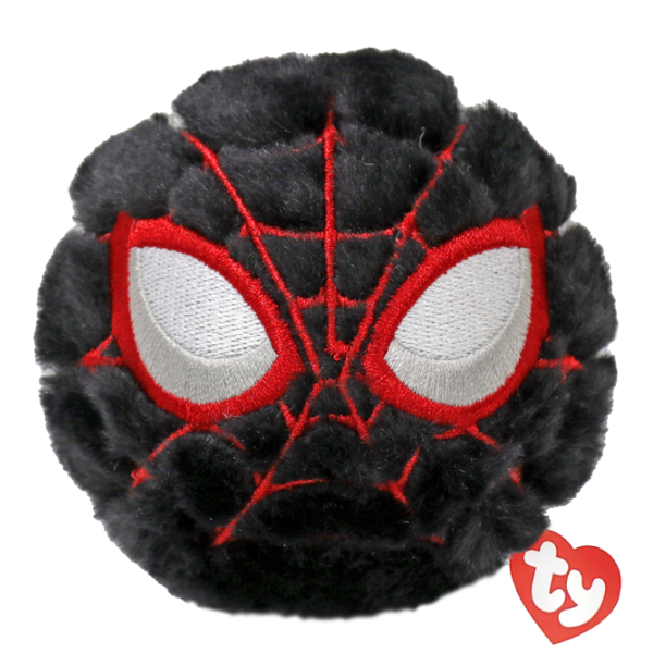 Minge de pluș - Miles Morales 10 cm (Beanie Bouncers)