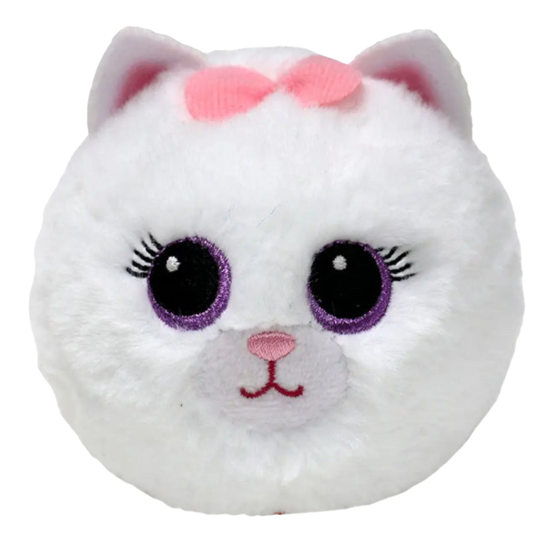 Minge de pluș - Pisicuță PURDY 10 cm (Beanie Bouncers)