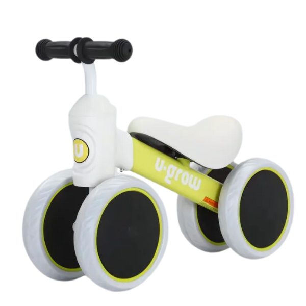 Cumpara  Balansoare/sandbox-uri - Mini bicicletă de echilibru U-Grow, galbenă..