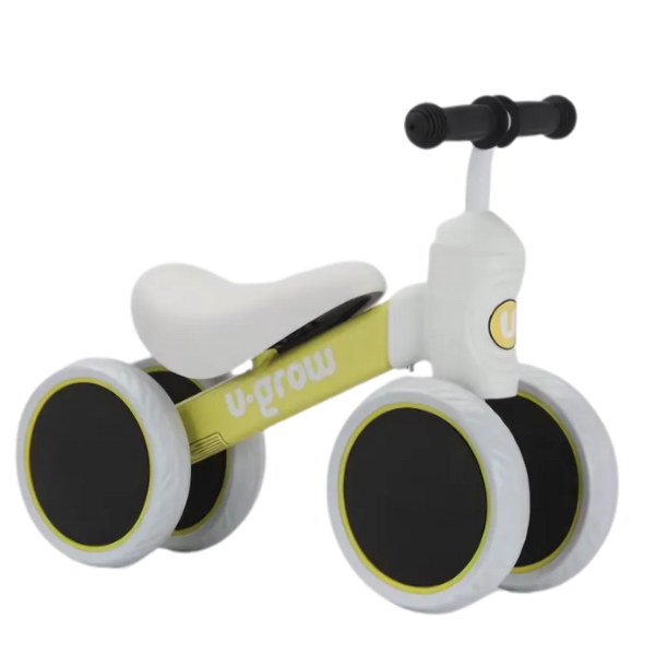 Mini bicicletă de echilibru U-Grow, galbenă