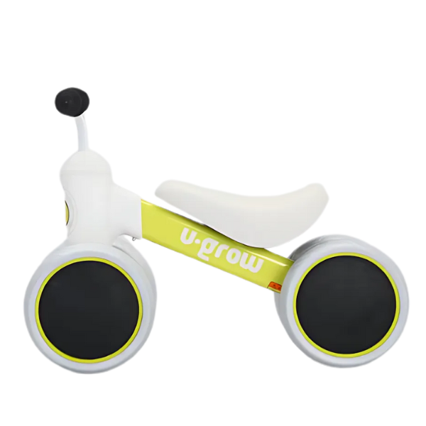 Mini bicicletă de echilibru U-Grow, galbenă