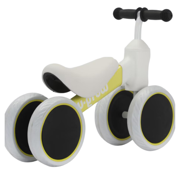 Mini bicicletă de echilibru U-Grow, galbenă