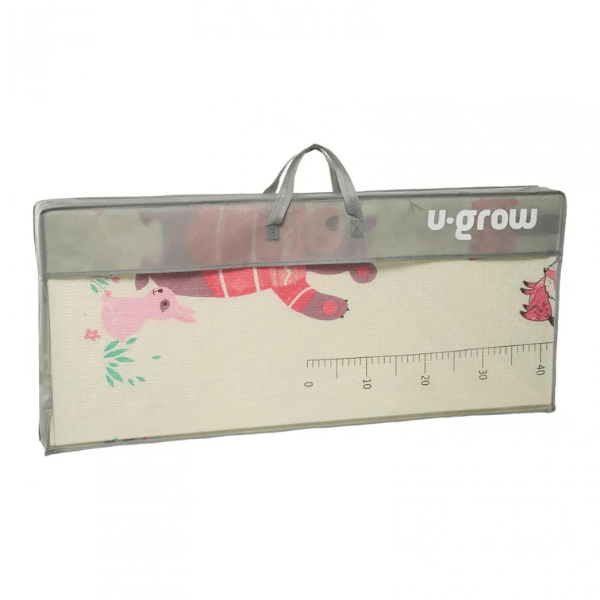 Covoras educativ cu 2 fete din spumă, 200 x 180 x 1 cm