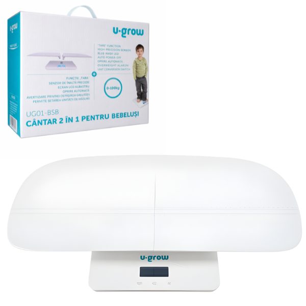 Весы 2 в 1 для младенцев "U-Grow: с функцией Bluetooth"