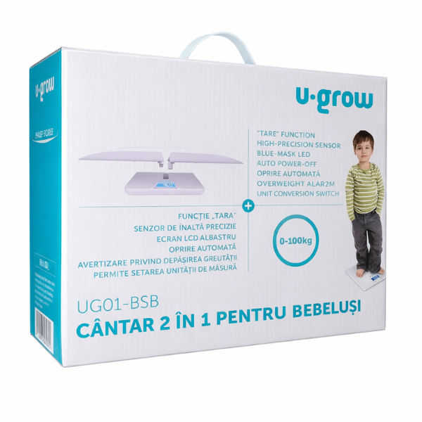 Весы 2 в 1 для младенцев "U-Grow: с функцией Bluetooth"
