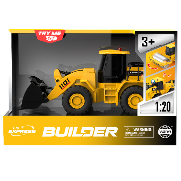 1:20 Buldozer cu fricțiune (lumini /sunete)