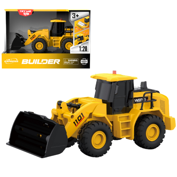 1:20 Buldozer cu fricțiune (lumini /sunete)