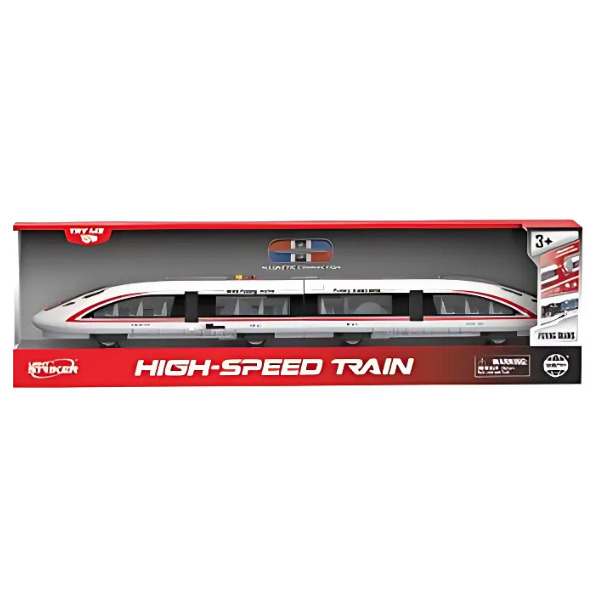 1:16  Tren magnetic de mare viteză cu inerție (lumină/sunet)