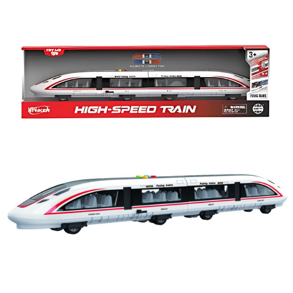 1:16  Tren magnetic de mare viteză cu inerție (lumină/sunet)
