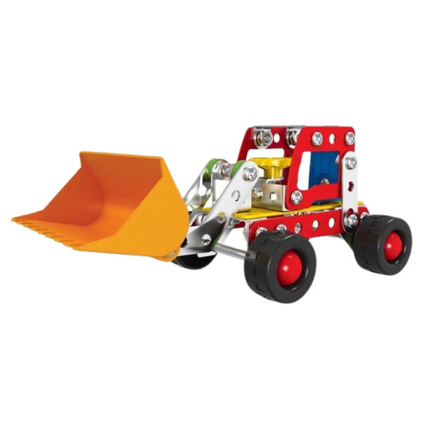 Set de construcție metalic 3 în 1 „Șantier”, 123 elem.