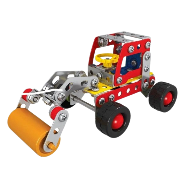 Set de construcție metalic 3 în 1 „Șantier”, 123 elem.