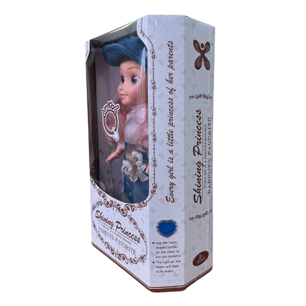 Păpușă cu control tactil, 34 cm