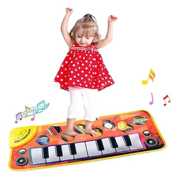 Covorașul muzical pentru copii „Pian”, 72×28 cm