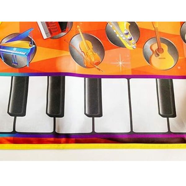 Covorașul muzical pentru copii „Pian”, 72×28 cm