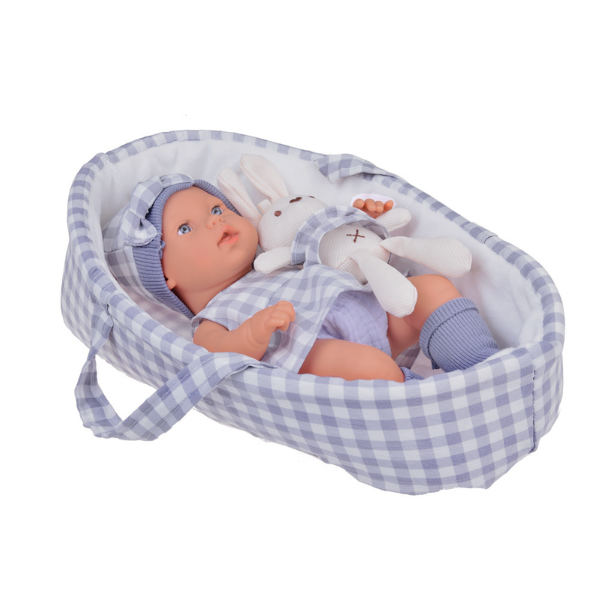 Păpușă din Gel Moale (Mov), 33 cm