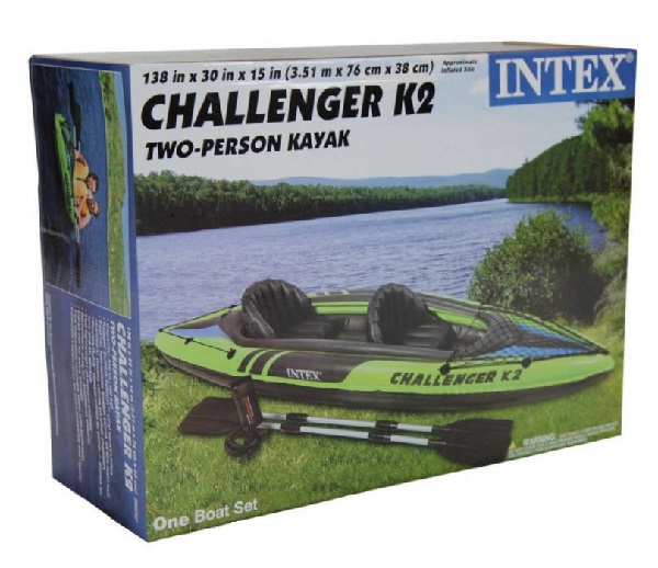 Kayak CHALLENGER K2, 351x76x38cm, 2 pers.