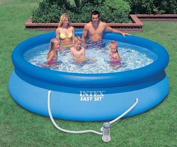 INTEX Piscina EASY SET 396×84cm, 7290L cu pompa-filtru