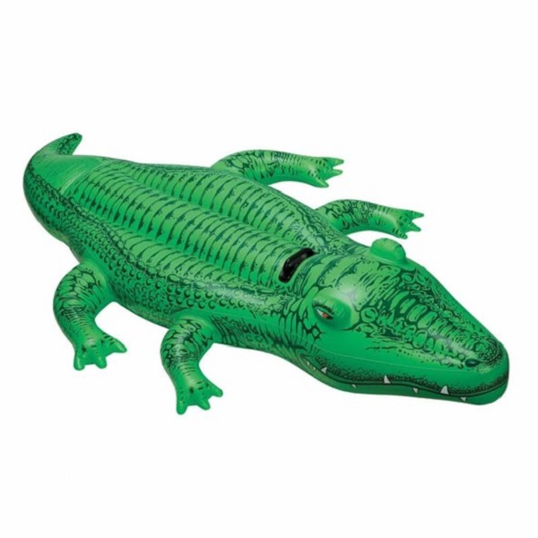 Cumpara  Saltele/baloane/jucării - Pluta Gonflabila CROCODIL 168x86cm, 3+..