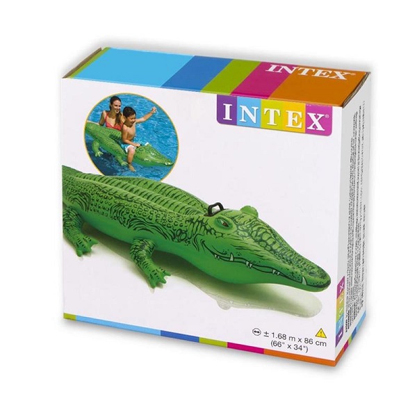 Pluta Gonflabila CROCODIL 168x86cm, 3+