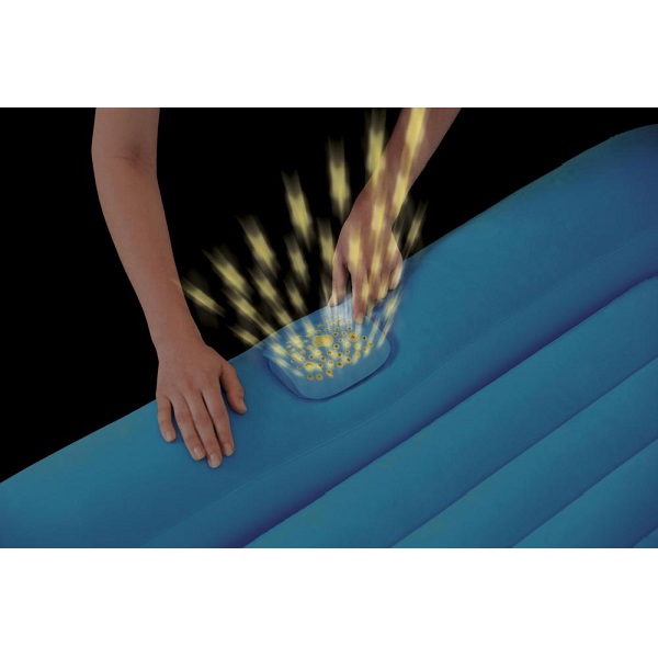 Saltea gonflabila p/u copii 76х132х46cm cu spătar și iluminare