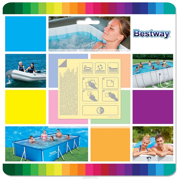 Cumpara  Piscine și accesorii - Set reparatie 6.5х6.5cm, rezistent la apa, au..