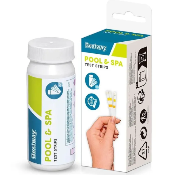 Cumpara  Piscine și accesorii - Bestway Benzi de testare apă 3 în 1 (clor, pH..