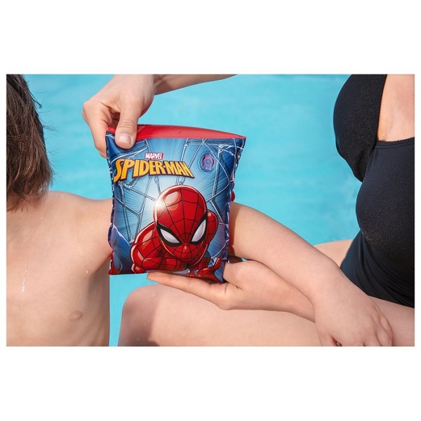 Bestway Aripioare de înot gonflabile “Omul păianjen” 23×15 cm, 3-6 ani