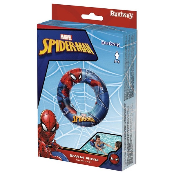 Bestway Cerc gonflabil “Omul păianjen” D 56 cm, 3-6 ani