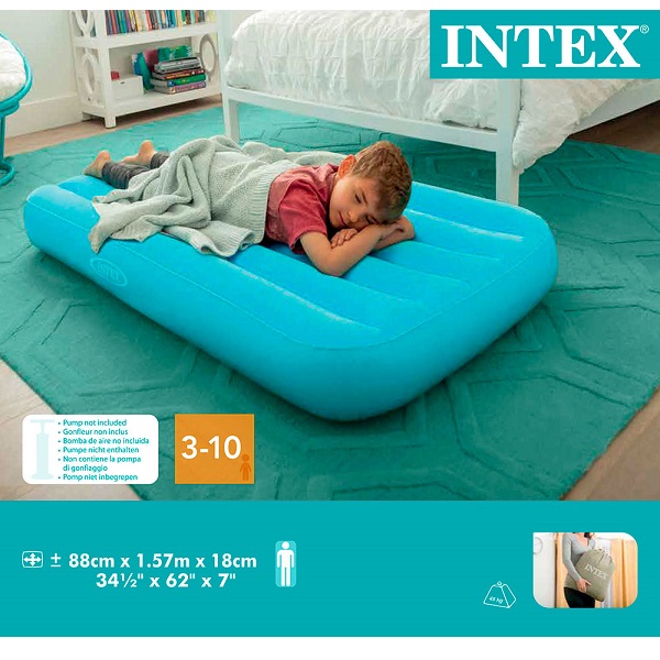 Saltea VELUR Cozy Kidz (gonflabil) 88х157х18см, , 3-10 ani, 2 culori