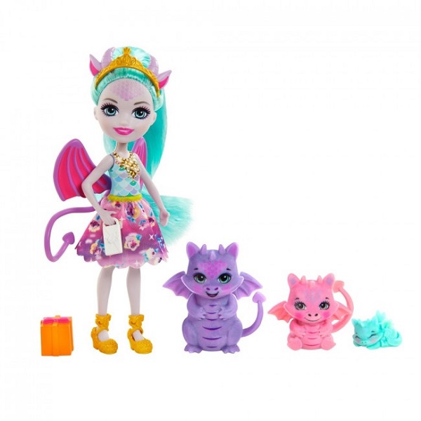 Enchantimals Set “Famila Draconitei Diana”