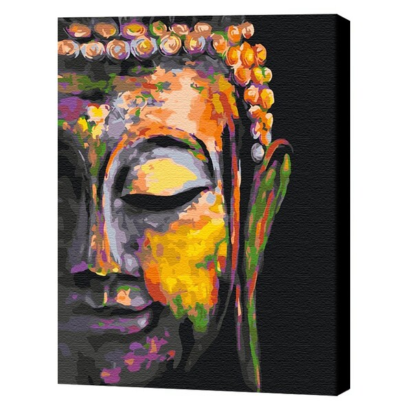 Cumpara  Creativitate/Logică - Pictură pe numere 40*50 сm (în cutie) – Buddh..