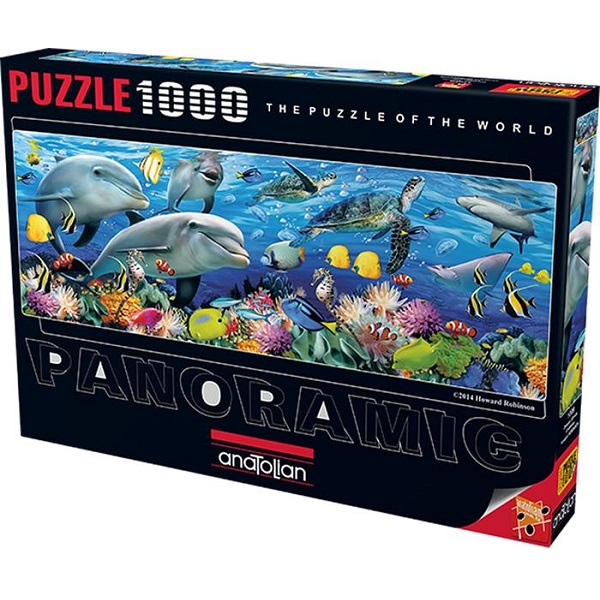 Puzzle 1000 elemente Lumea submarin..