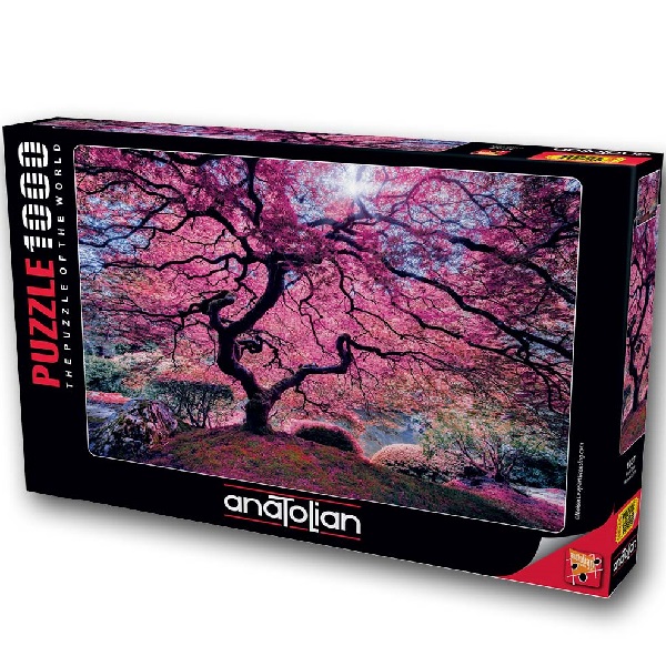 Puzzle 1000 elemente Copac roz..