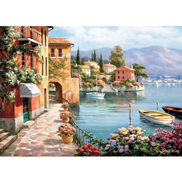 Puzzle 1500 elemente Villa de Lago