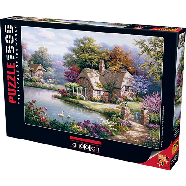 Puzzle 1500 elemente Cabana linga l..