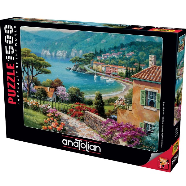 Puzzle 1500 elemente Pe malul lacul..