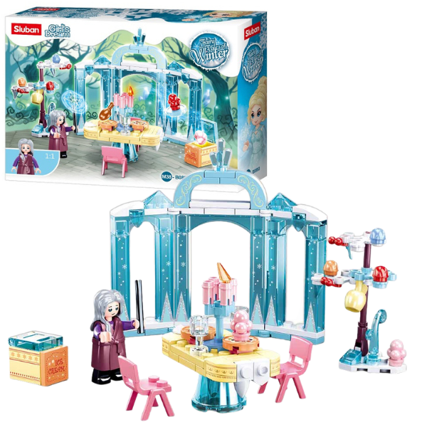 Cumpara  Constructori - Set de construcție „Cină la castelul de iarnă..
